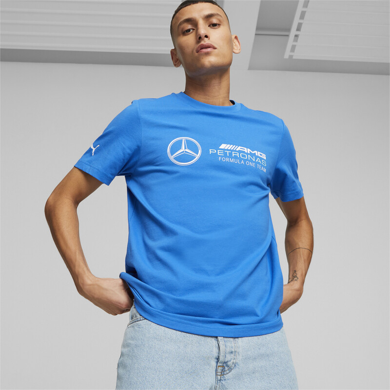 Men's PUMA Mercedes-AMG PETRONAS Motorsport Tee, Black/blue