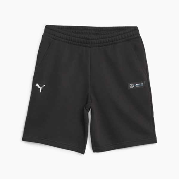 Mercedes-AMG PETRONAS Men's Motorsport Shorts, PUMA Black, large-ZAF