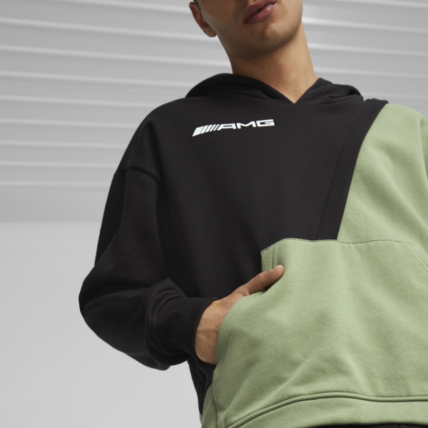 Mercedes-AMG Statement Men's Hoodie, Dusty Green, large-ZAF