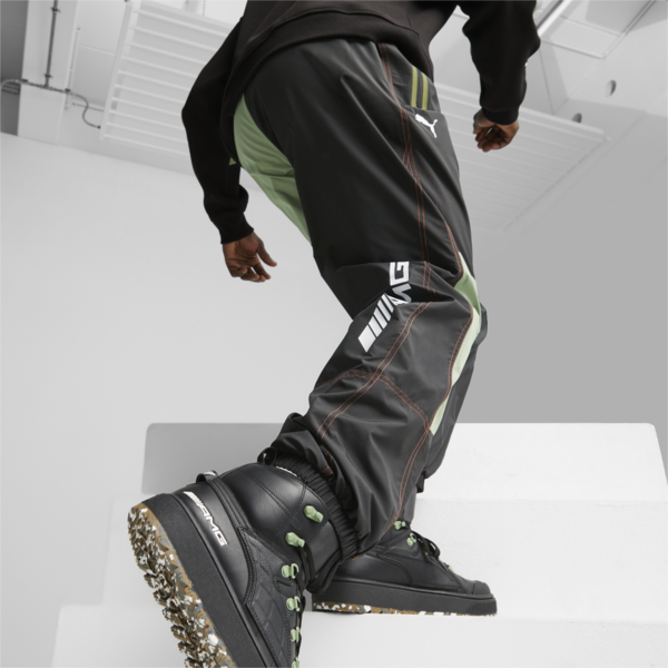 Mercedes-AMG Statement Men's Woven Pants, PUMA Black, large-ZAF