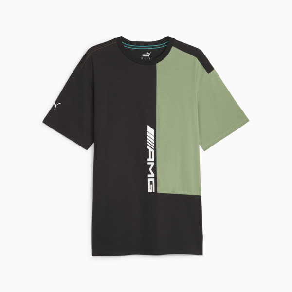 Mercedes-AMG Statement Men's Tee, PUMA Black, large-ZAF