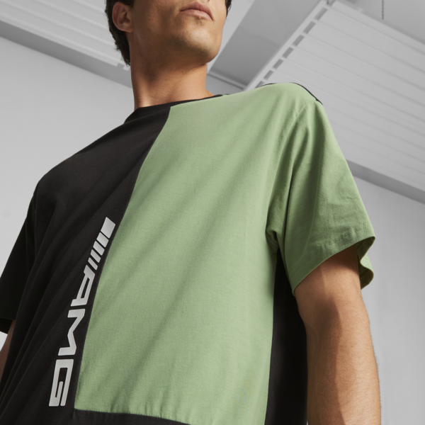 Mercedes-AMG Statement Men's Tee, PUMA Black, large-ZAF