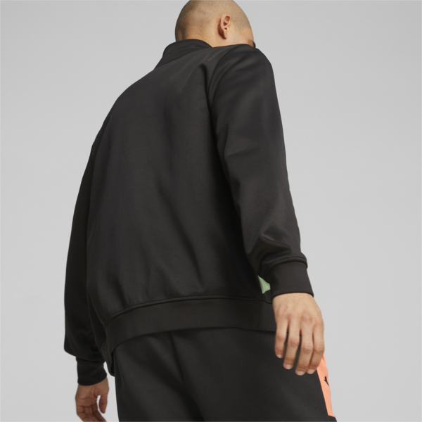 Mercedes-AMG Men's Track Jacket, PUMA Black, large-ZAF