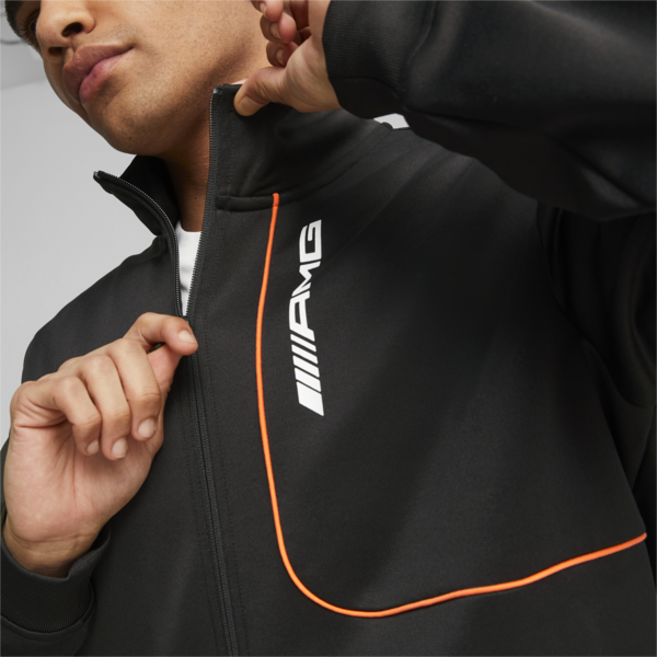 Mercedes-AMG Men's Track Jacket, PUMA Black, large-ZAF