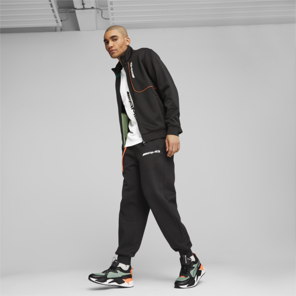 Mercedes-AMG Men's Track Jacket, PUMA Black, large-ZAF