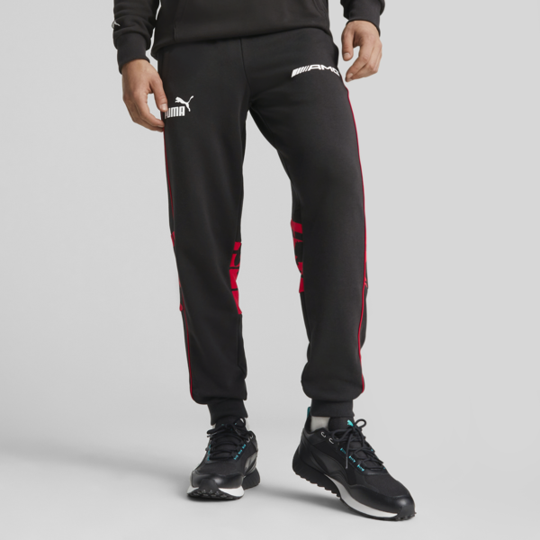 Mercedes-AMG Camo SDS Men's Sweatpants, PUMA Black, large-ZAF