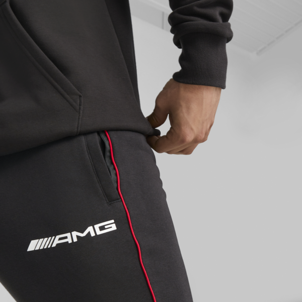 Mercedes-AMG Camo SDS Men's Sweatpants, PUMA Black, large-ZAF