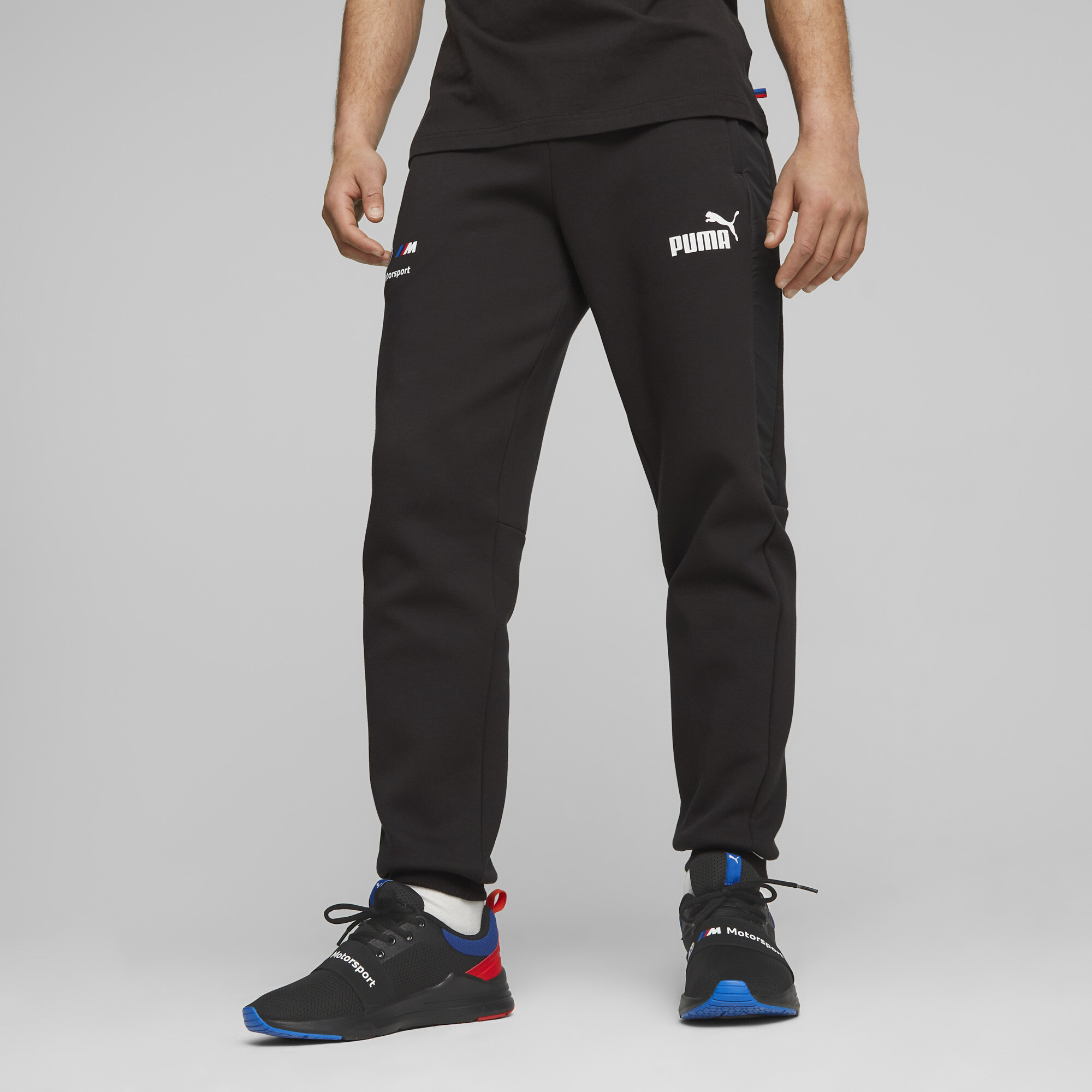 Puma essentials fleece sweatpants sale