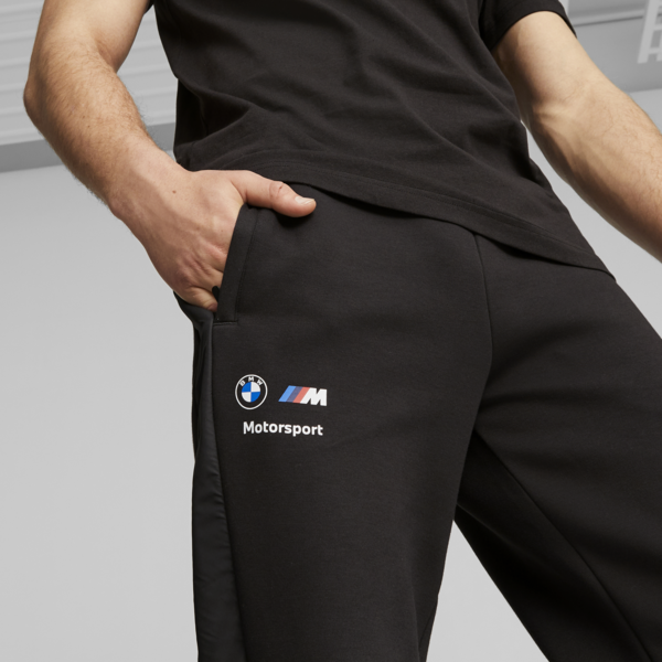 BMW M Motorsport Men's MT7 Sweatpants, PUMA Black, large-ZAF