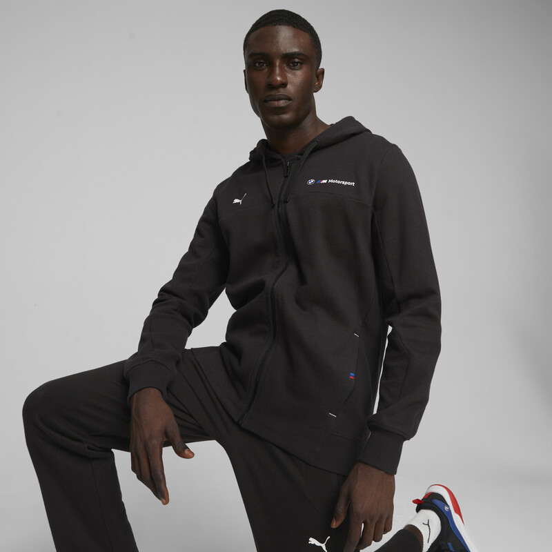 Puma men's bmw hotsell motorsport hooded sweat jacket