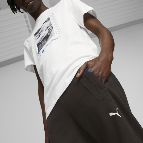 Pantalones deportivos para hombre BMW M Motorsport, PUMA Black, large-ARG