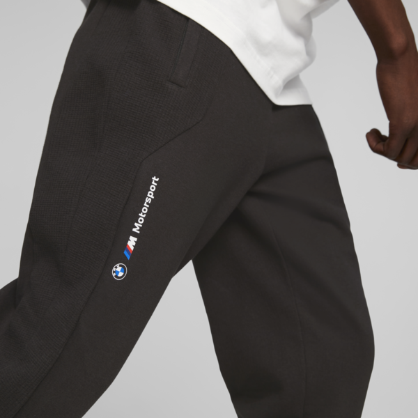 Pantalones deportivos para hombre BMW M Motorsport, PUMA Black, large-ARG
