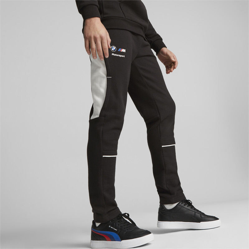 Men s PUMA BMW M Motorsport Slim Sweat Cotton Pants in Black