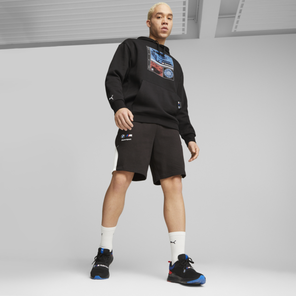 Shorts deportivos para hombre BMW M Motorsport, PUMA Black, large-ARG