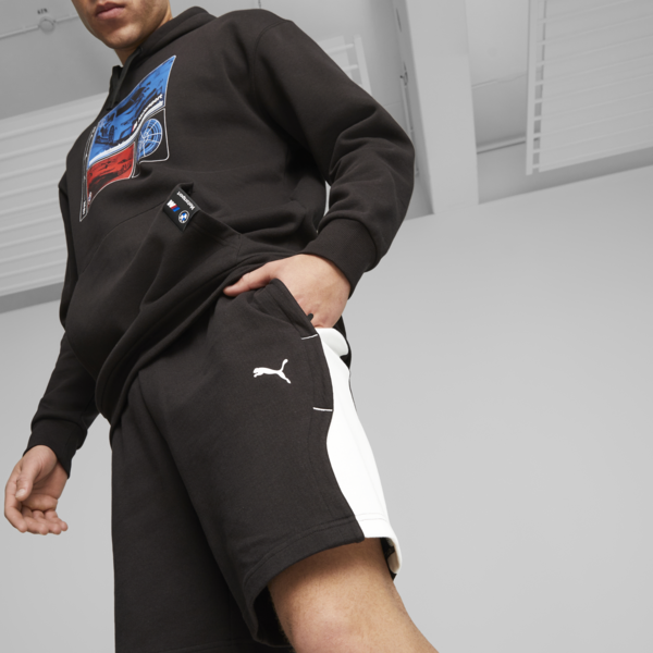 Shorts deportivos para hombre BMW M Motorsport, PUMA Black, large-ARG