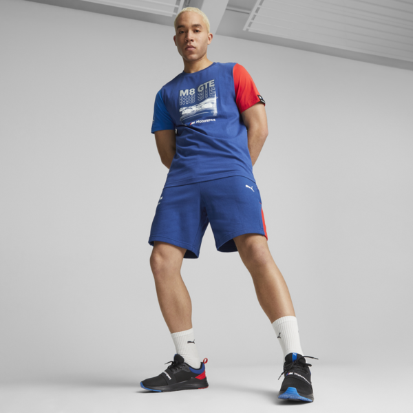 Shorts deportivos para hombre BMW M Motorsport, Pro Blue-M Color, large-ARG