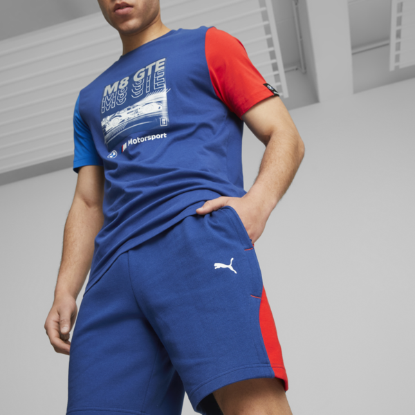 Shorts deportivos para hombre BMW M Motorsport, Pro Blue-M Color, large-ARG