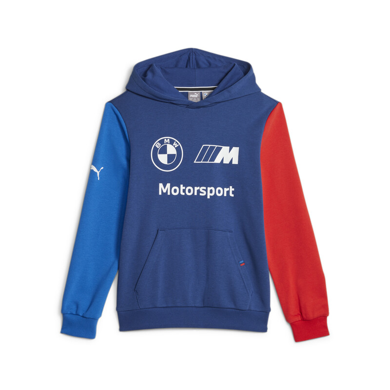 PUMA BMW M Motorsport Youth Essentials Sweatshirt in Black/Blue size 11 ...