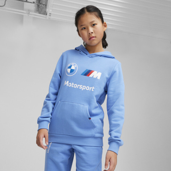 BMW M Motorsport Youth Essentials Sweatshirt blue PUMA