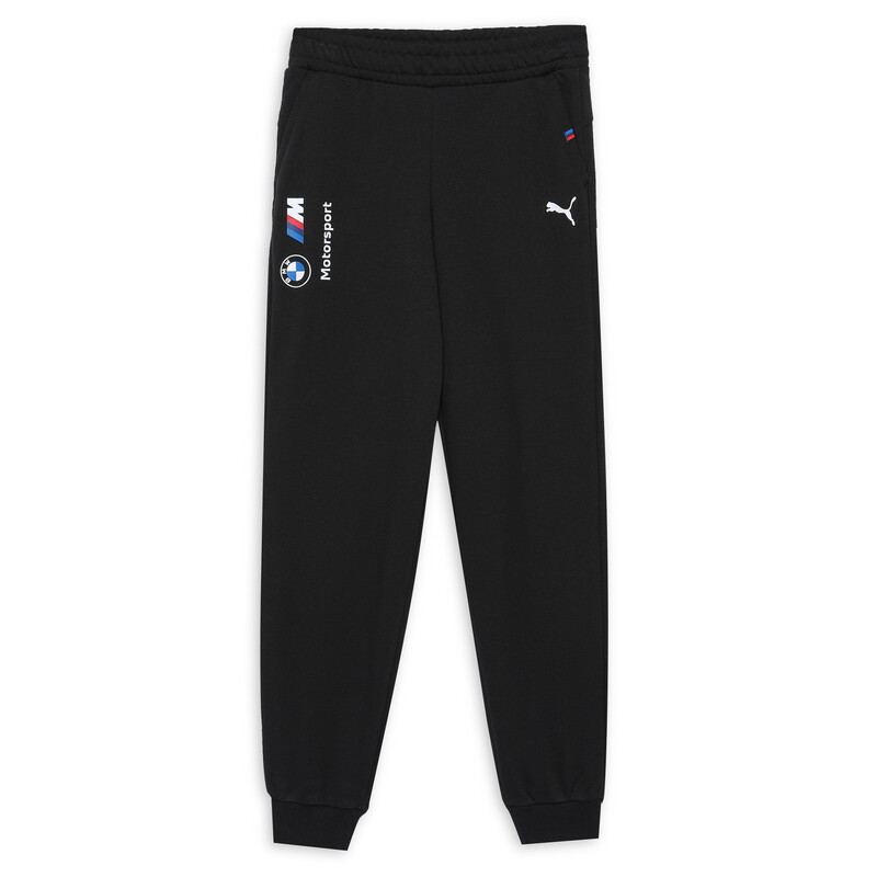 Kids PUMA BMW M Motorsport Youth Sweatpants in Black size 5-6Y