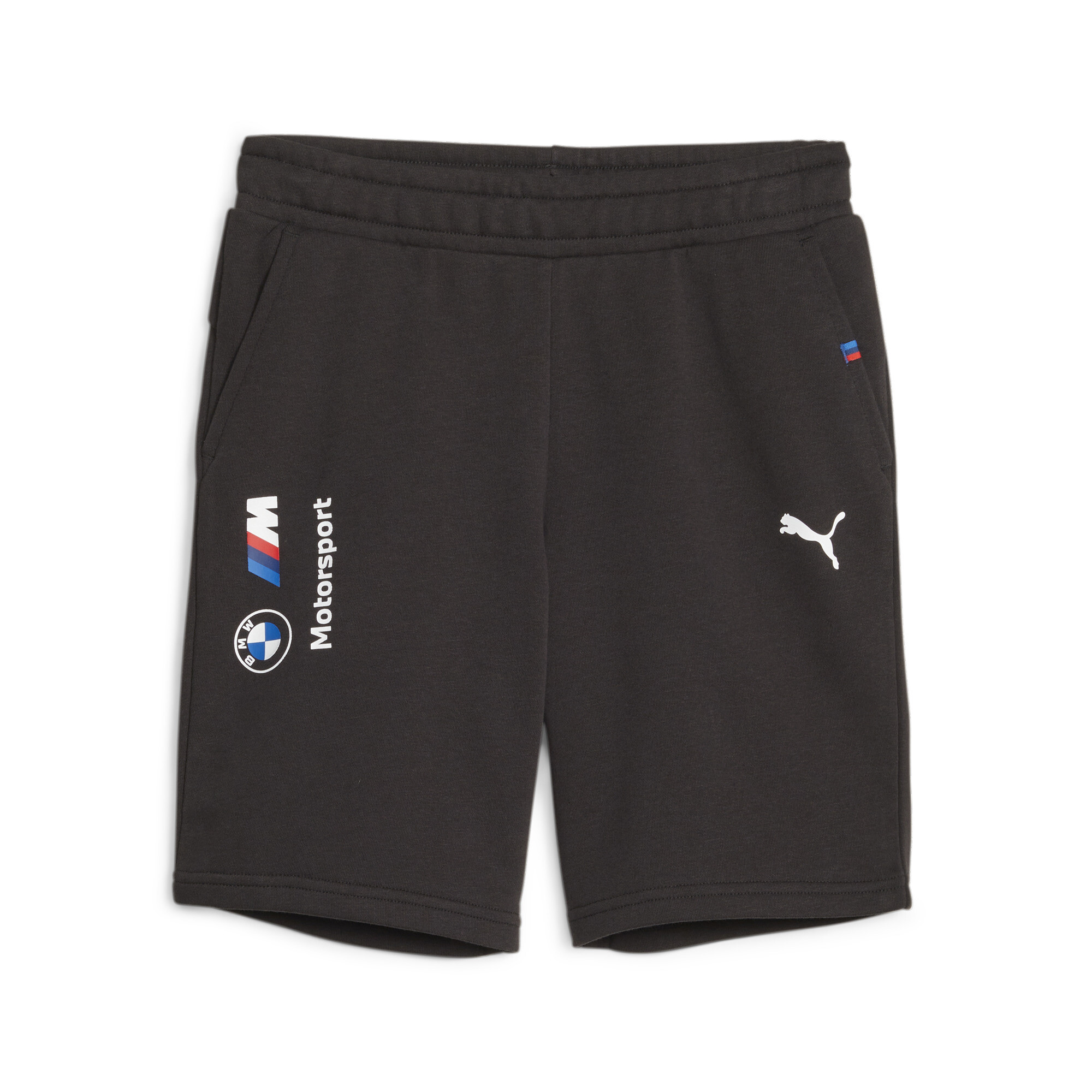 Puma BMW M Motorsport Youth Shorts, Black, Size 13-14Y, Clothing