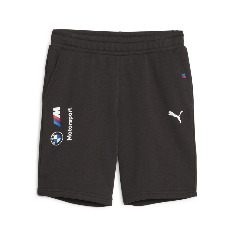 PUMA BMW M Motorsport Youth Shorts in Black size 7-8Y