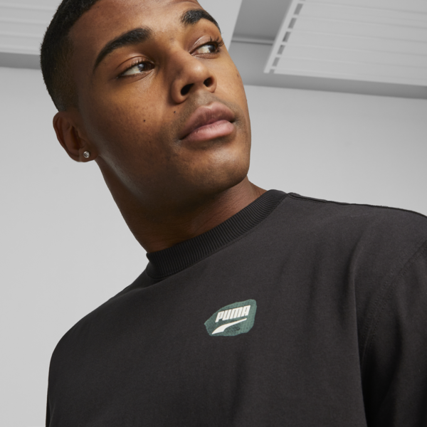 Remera para hombre DOWNTOWN Graphic, PUMA Black, large-ARG