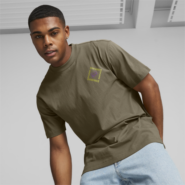 Remera para hombre DOWNTOWN Graphic, Chocolate Chip, large-ARG