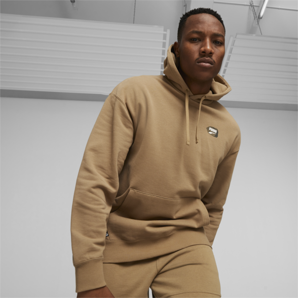 Buzo con capucha para hombre Downtown, Toasted, large-ARG