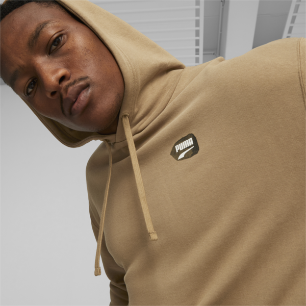 Buzo con capucha para hombre Downtown, Toasted, large-ARG