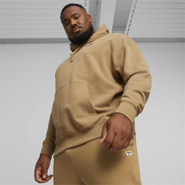 Buzo con capucha para hombre Downtown, Toasted, large-ARG