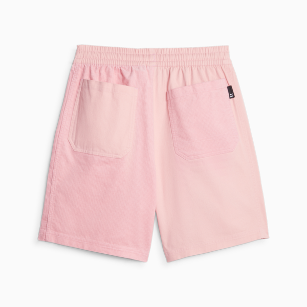 Downtown Men's Relaxed Corduroy Shorts, Peach Smoothie, large-ZAF