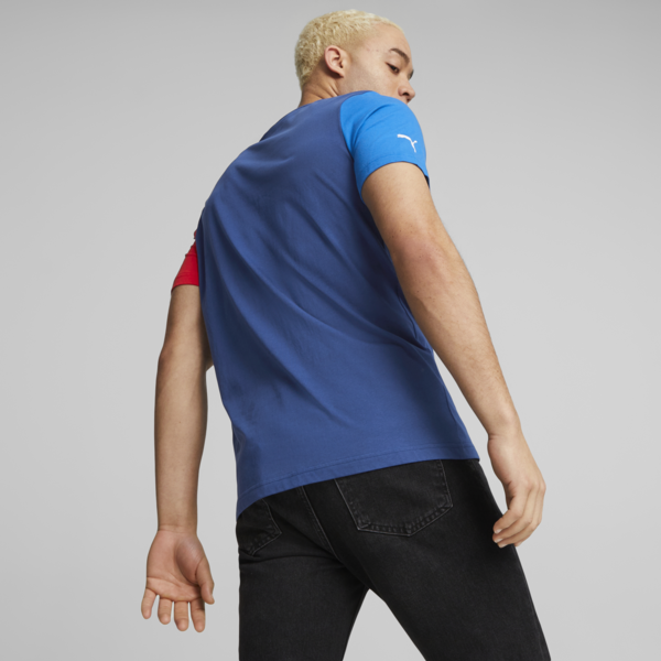 BMW M Motorsport Men's Logo Tee, Pro Blue-M Color, large-ZAF