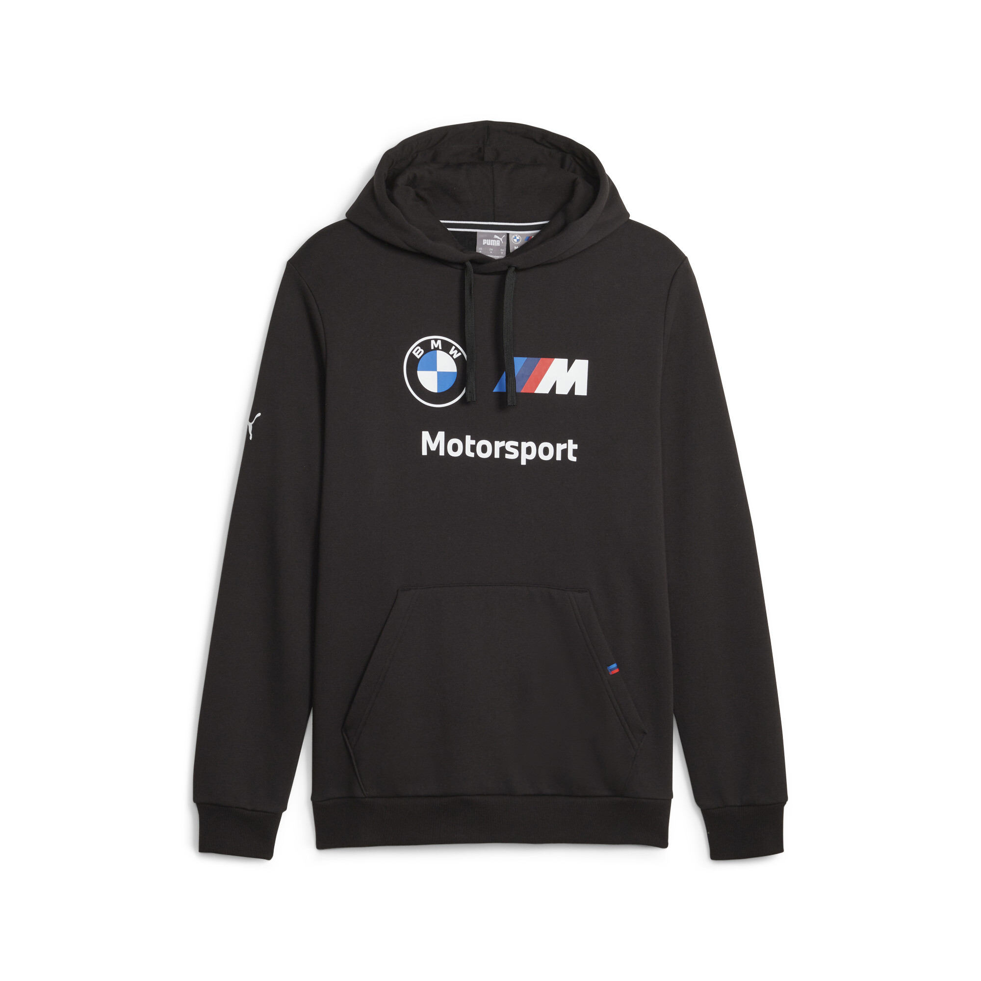PUMA BMW M Motorsport fleece hoodie voor Heren, Zwart, Maat XL thumbnail 3