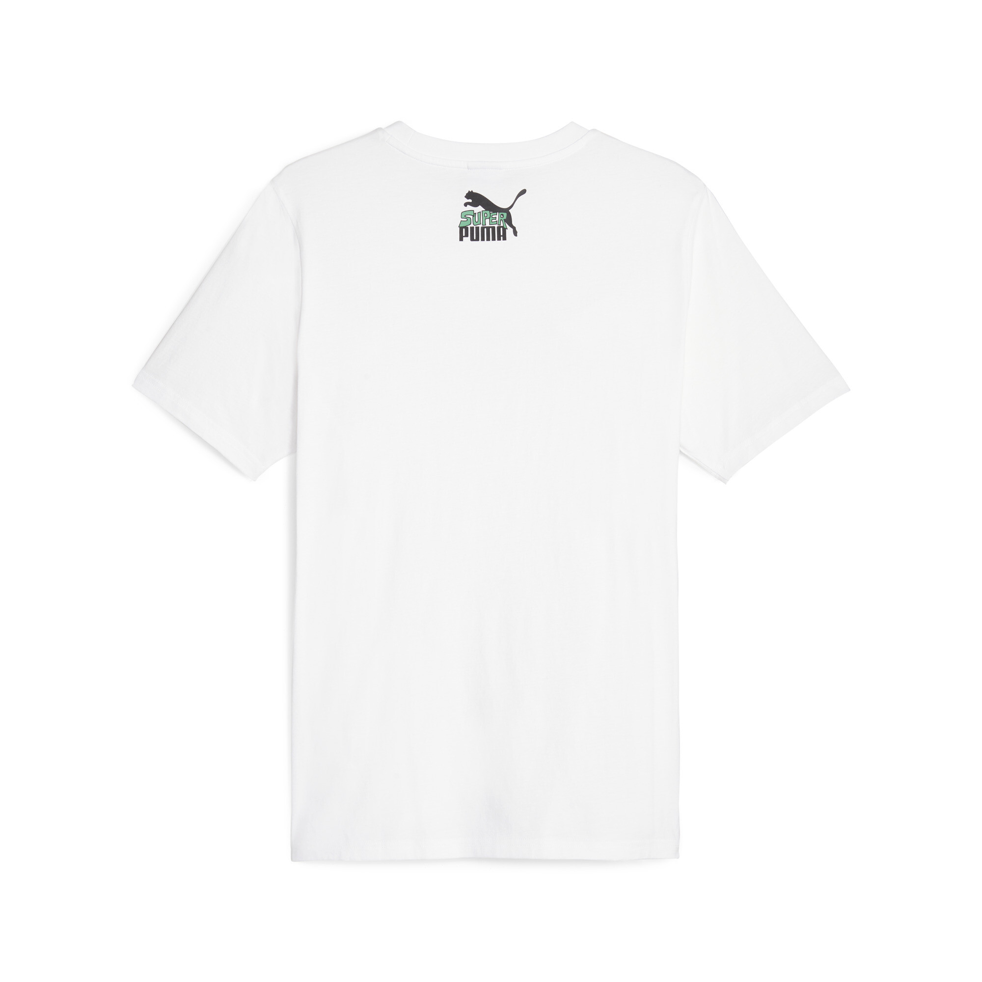 Men's Classics Super PUMA T-Shirt In White, Size Medium, Cotton