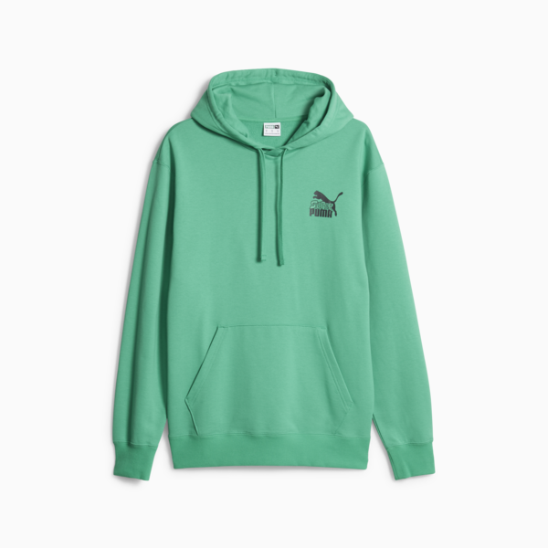 Classics Men's Super PUMA Hoodie, Grassy Green, large-ZAF