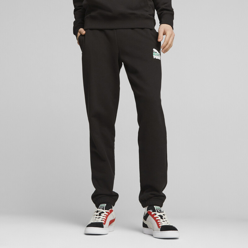 Puma cotton sweatpants clearance