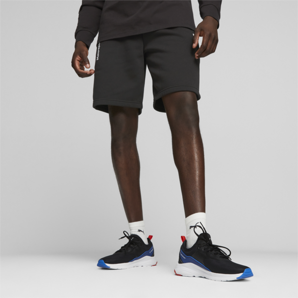 BMW M Motorsport Essentials Fleece Shorts, PUMA Black, large-ZAF