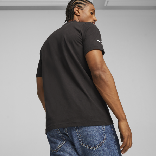BMW M Motorsport Men's Polo, PUMA Black, large-ZAF