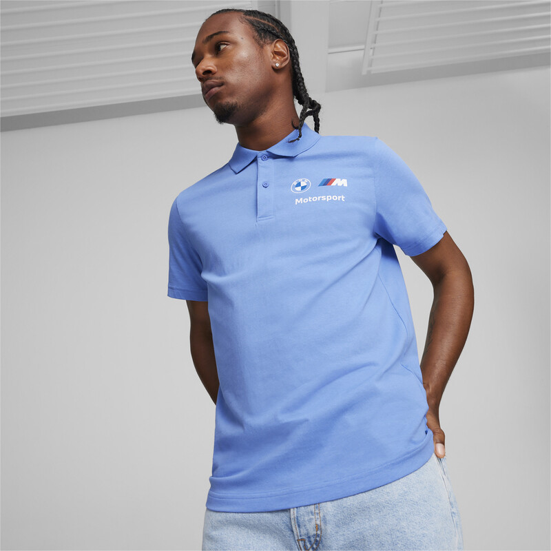 Men's PUMA BMW M Motorsport Polo in Black/Blue