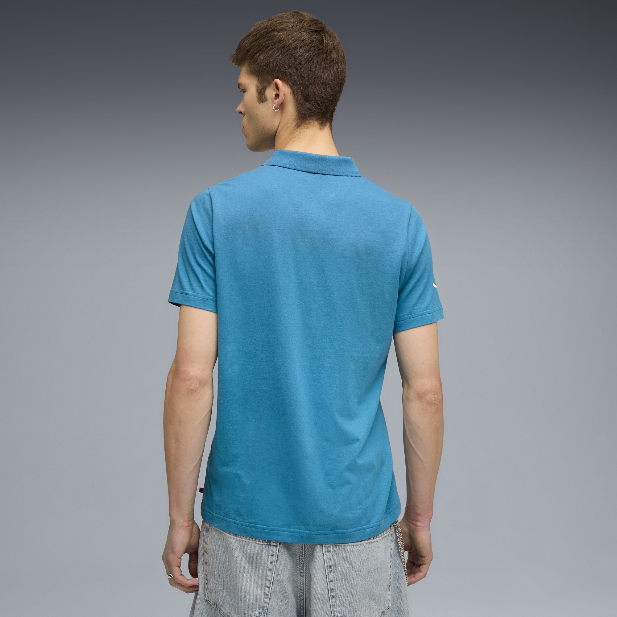 PUMA BMW M Motorsport poloshirt voor Heren, Blauw, Maat S thumbnail 5