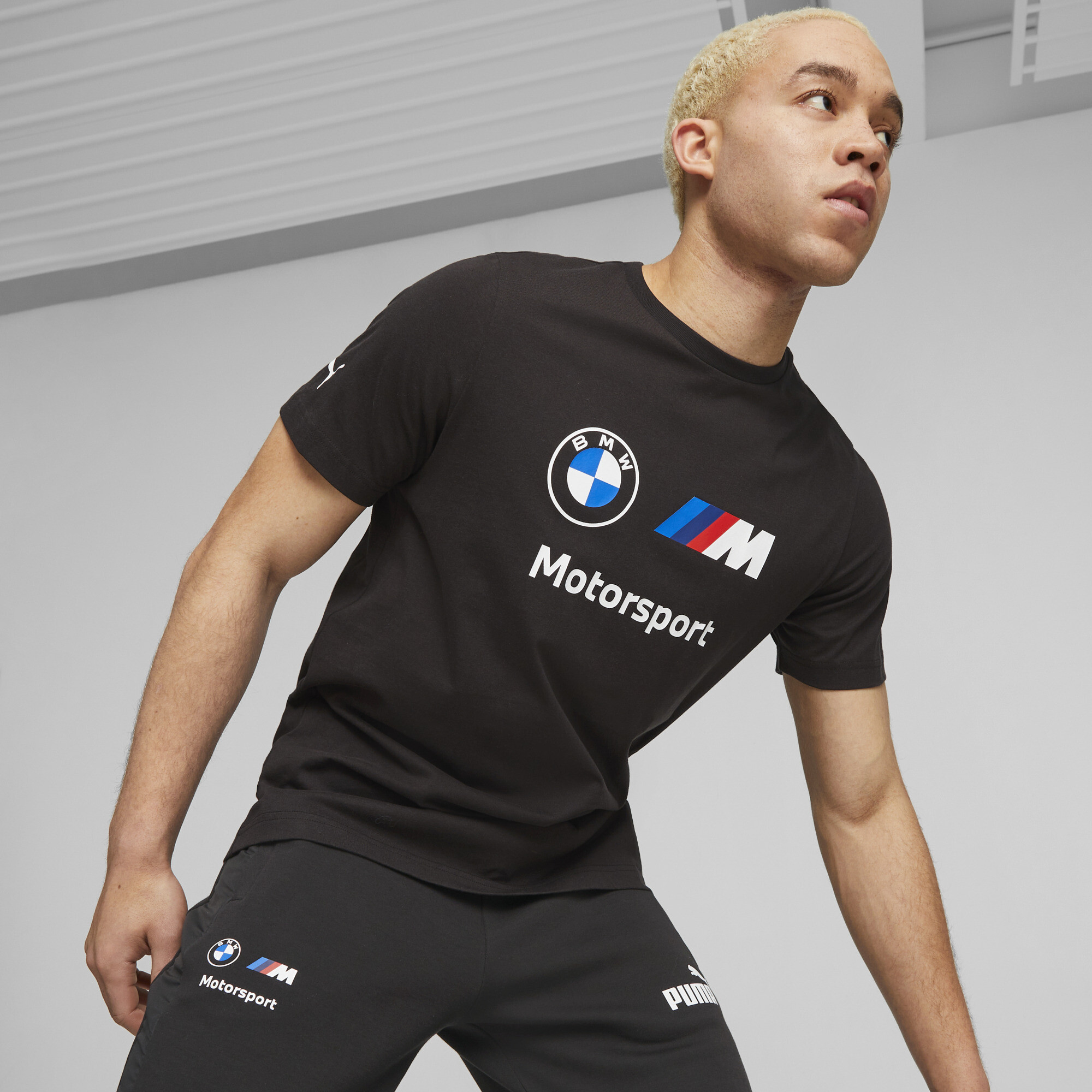 Puma BMW M Motorsport ESS Logo-T-Shirt Für Herren | Mit Plain | Black