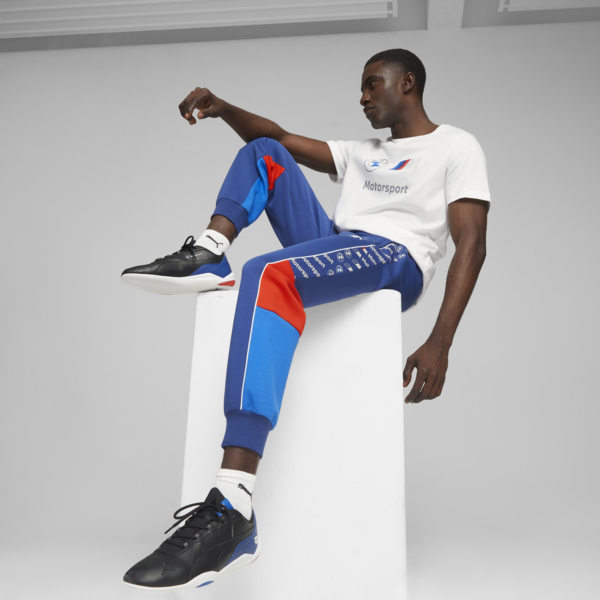 BMW M Motorsport Essentials Logo Tee, PUMA White, large-ZAF