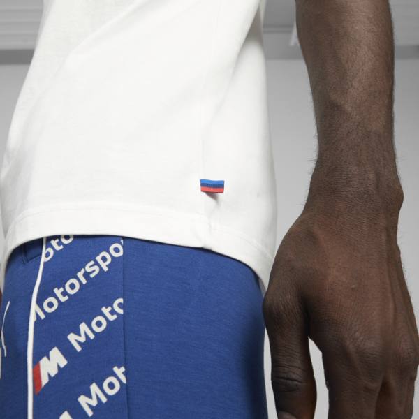 Remera ESS Logo para hombre BMW M Motorsport, PUMA White, large-ARG