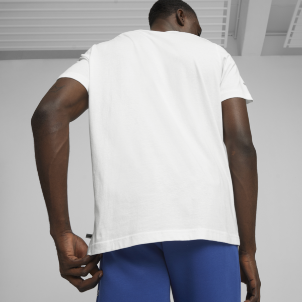 Remera ESS Logo para hombre BMW M Motorsport, PUMA White, large-ARG