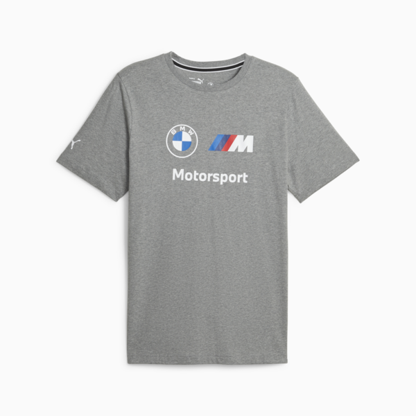Remera ESS Logo para hombre BMW M Motorsport, Medium Gray Heather, large-ARG