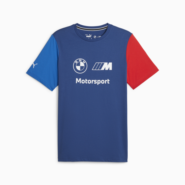 BMW M Motorsport ESS Logo Tee, Pro Blue-M Color, large-ZAF