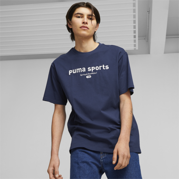 Remera para hombre PUMA Team, Persian Blue, large-ARG