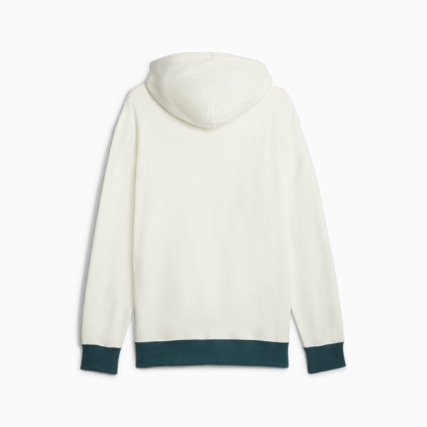 Buzo con capucha para hombre PUMA TEAM, Warm White, large-ARG