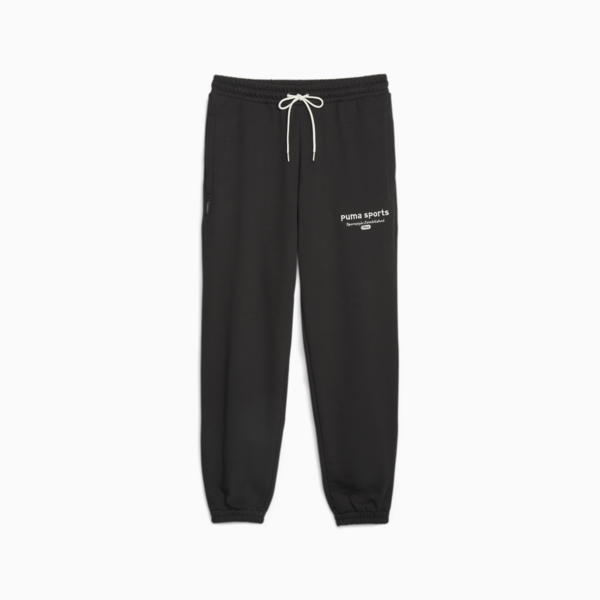 Pantalones deportivos para hombre PUMA TEAM, PUMA Black, large-ARG